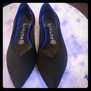 Rothy’s Black Pointed Toe Flat